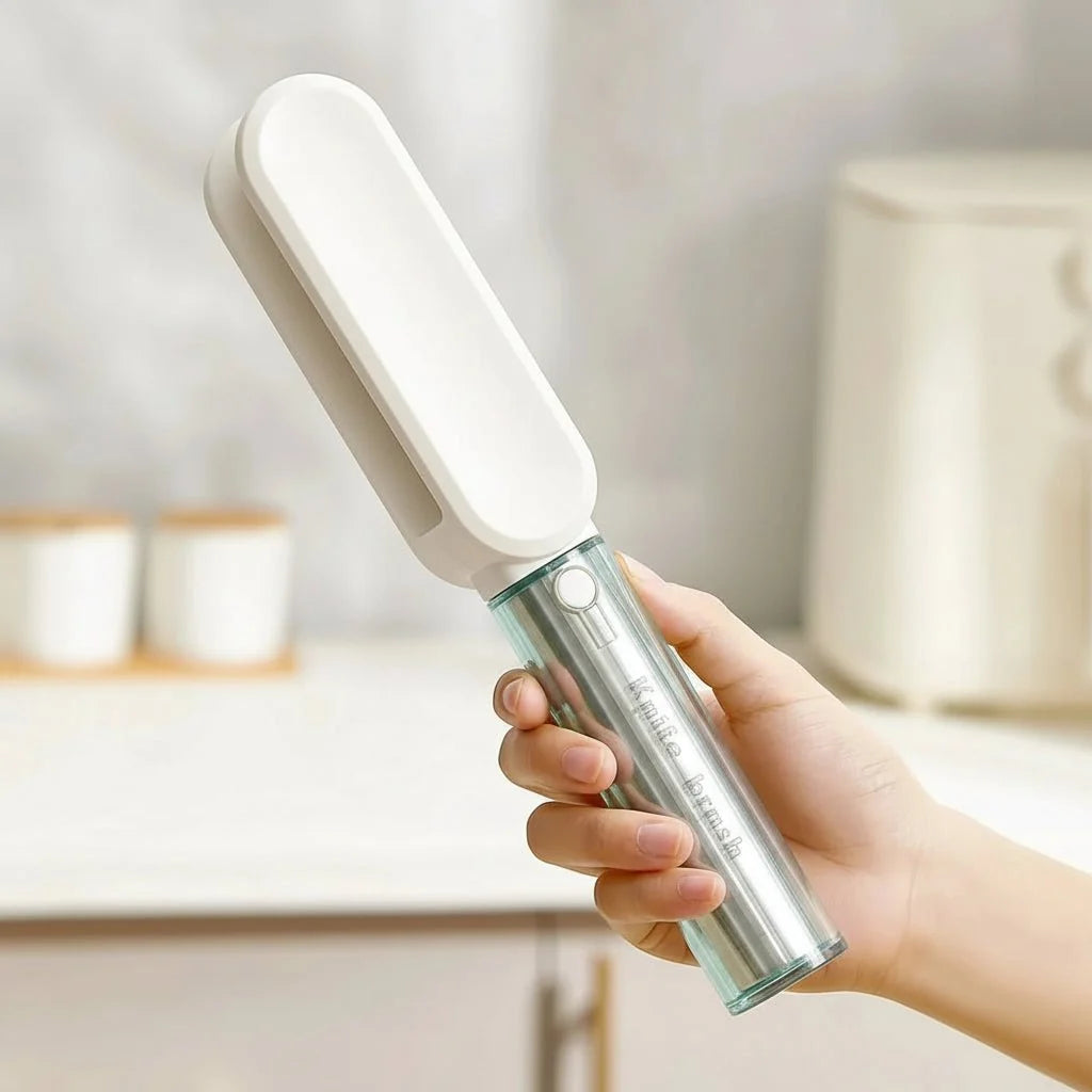 Knife Cleaning Brush Double-Sided Magnetic Guide