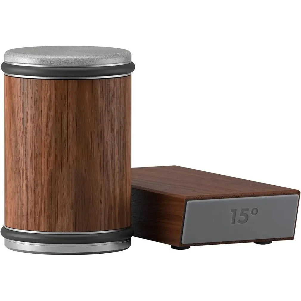 Knife Sharpener Rolling Diamond With Wooden Platform