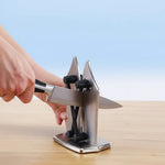 Knife Sharpener Tungsten Carbide for Straight & Serrated Blades