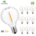 LED Bulb Warm White 12V DC Low Power