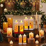LED Candle Flameless Realistic Flicker Wax Look