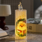 LED Candle Holiday Figurine Flickering Flame-Effect
