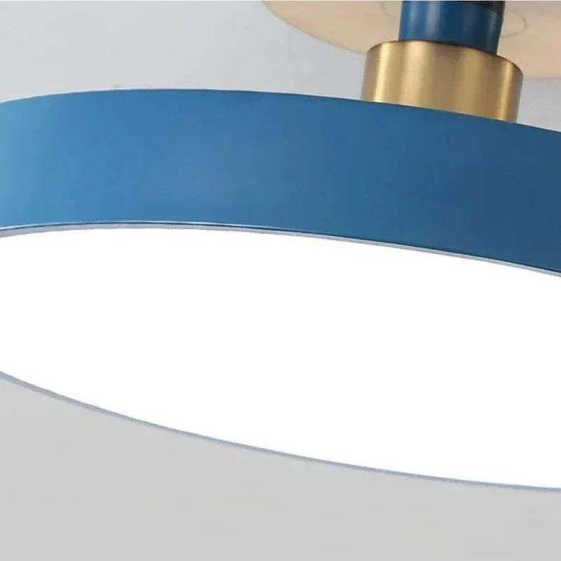 LED Ceiling Light Flush-Mount Warm White Six Colors
