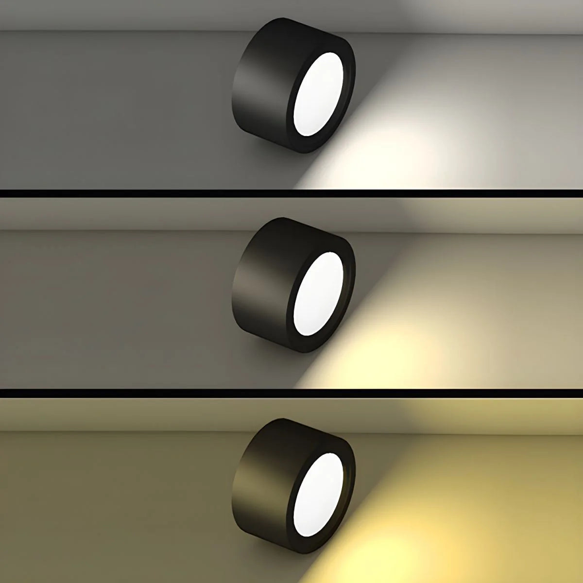 LED Ceiling Light Low-Profile Surface-Mounted Adjustable Color Temperature