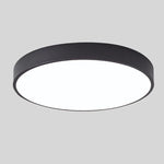 LED Ceiling Light Macaron Shape With Wood Accent