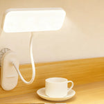 LED Clip-On Lamp Adjustable Arm Dimmable Light