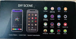 LED Curtain Lights App-Controlled 400 Individually Controllable LEDs