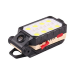 LED Flashlight USB Rechargeable Magnetic Base Adjustable Focus