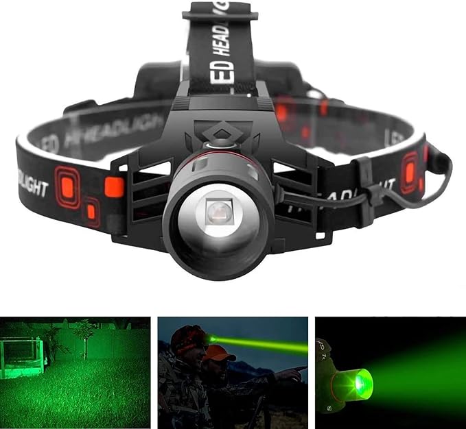 LED Headlamp 3 Light Modes USB Rechargeable