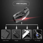 LED Headlamp 3 Light Modes USB Rechargeable