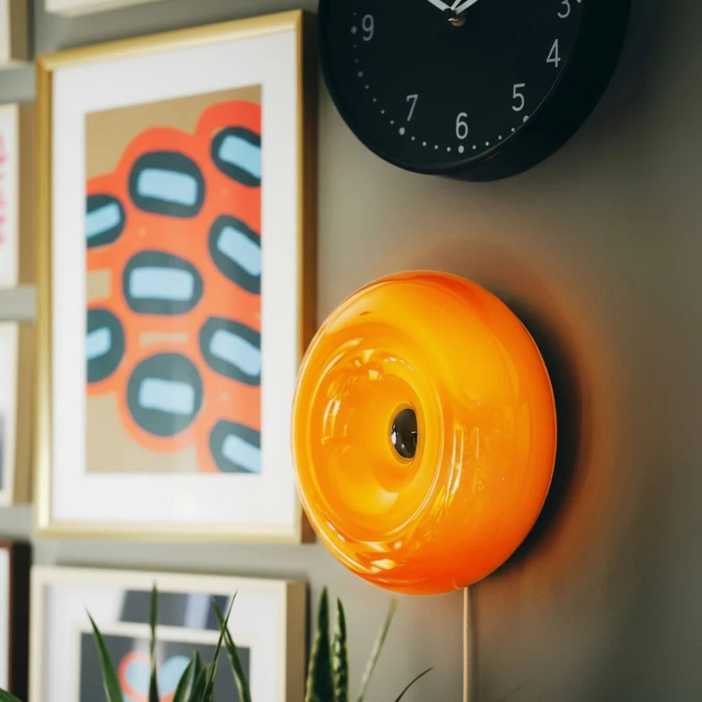 LED Lamp Donut Design Touch-Dimmable Three Light Colors