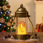 LED Lantern Battery-Powered Warm Light Indoor & Outdoor