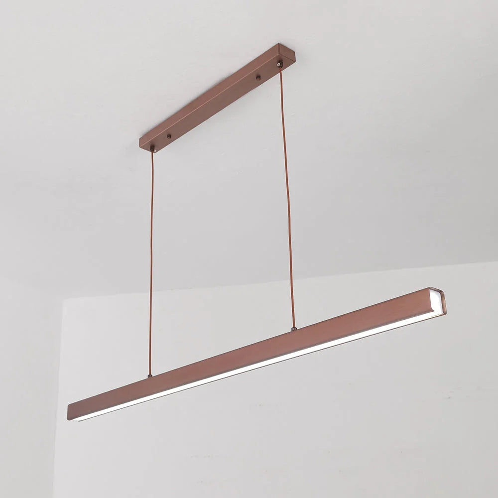 LED Pendant Light Linear Dimmable Three Color Temperatures