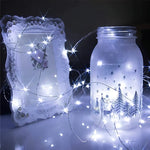 LED String Lights Flexible Wire Waterproof Set of 100