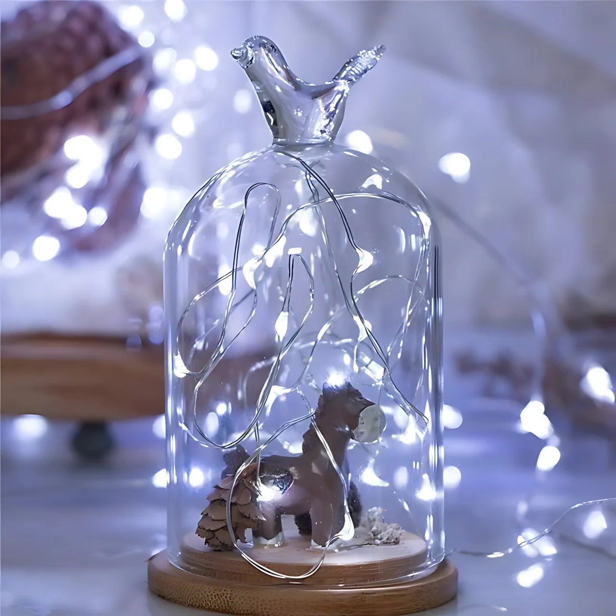 LED String Lights Flexible Wire Waterproof Set of 100