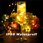 LED String Lights Flexible Wire Waterproof Set of 100