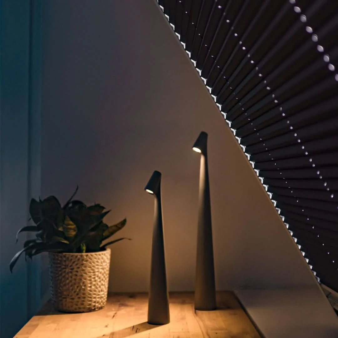 LED Table Lamp Cordless Rechargeable Touch Dimming Warm White Light