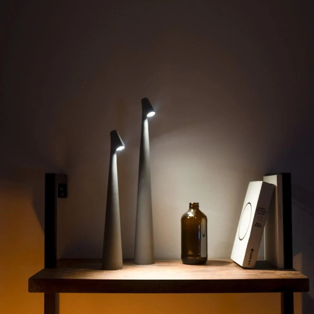 LED Table Lamp Cordless Rechargeable Touch Dimming Warm White Light