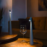 LED Table Lamp Cordless Rechargeable Touch Dimming Warm White Light