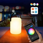 LED Table Lamp Cordless & Waterproof USB-C Rechargeable