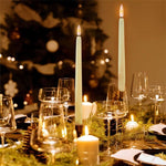 LED Taper Candles Flameless Remote-Controlled Dimmable With Timer