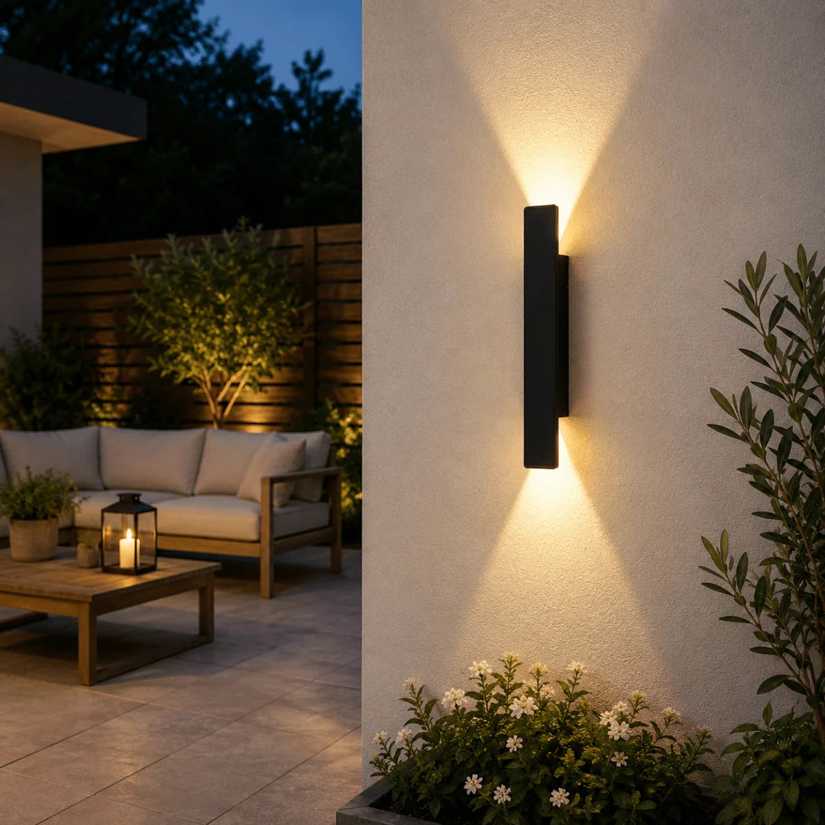LED Wall Light Modern Energy-Efficient Indoor & Outdoor Use