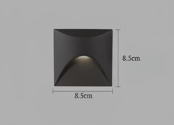 LED Wall Light Motion Sensor Aluminum IP65