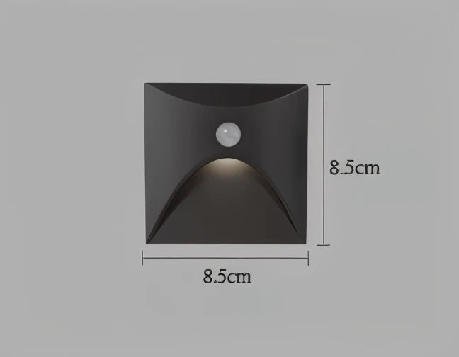LED Wall Light Motion Sensor Aluminum IP65