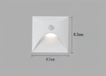 LED Wall Light Motion Sensor Aluminum IP65
