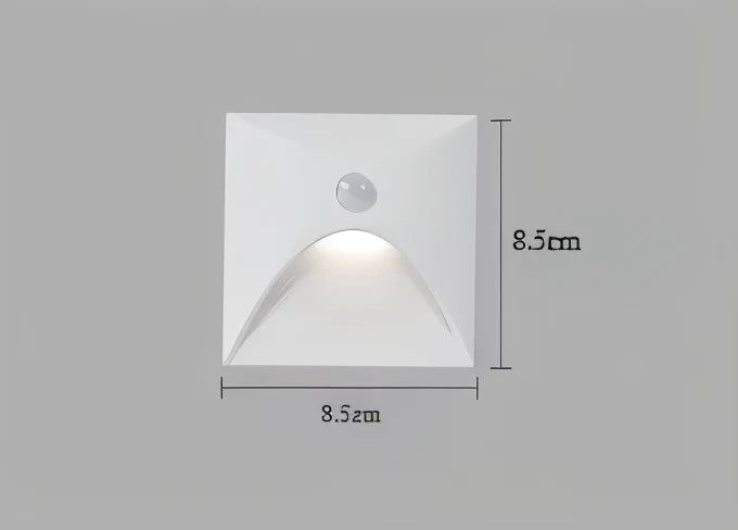 LED Wall Light Motion Sensor Aluminum IP65