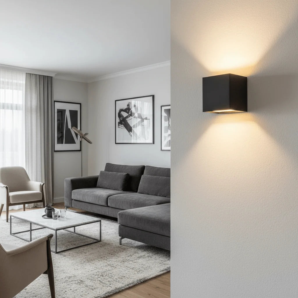 LED Wall Light Rechargeable Wireless Adjustable Beam Angle