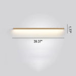 LED Wall Light Solid Wood Dimmable & Color-Adjustable