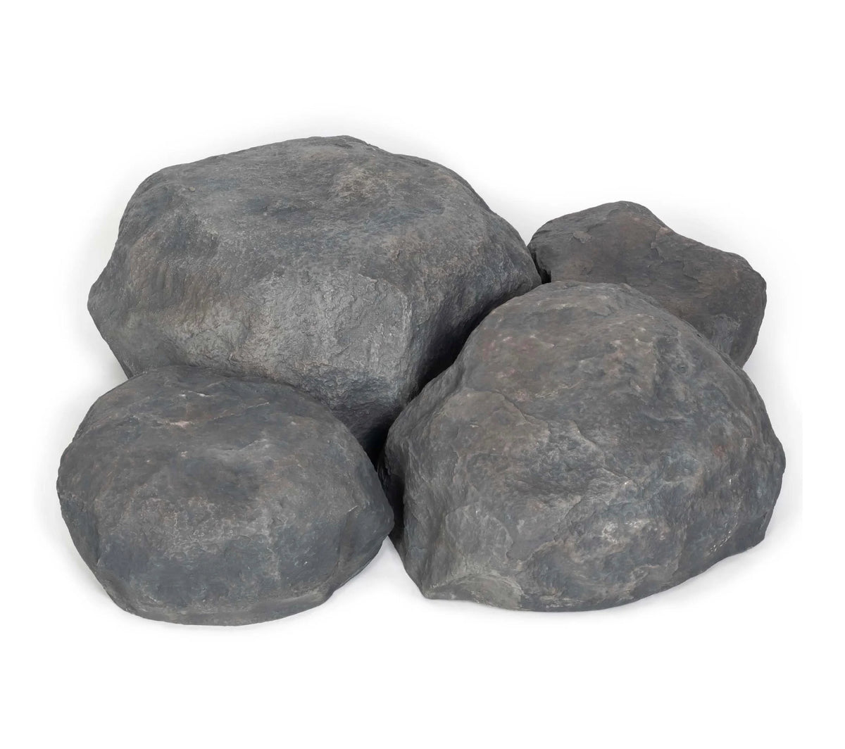 Landscaping Rock Set Fiberglass UV-Resistant Fixture Covers