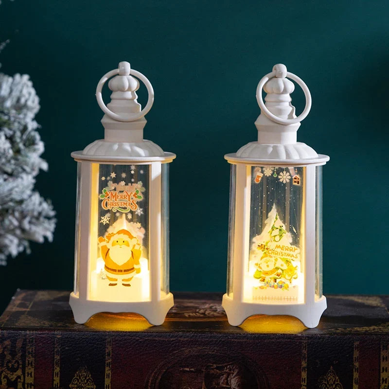 Lantern Christmas Motif Warm LED Weather-Resistant