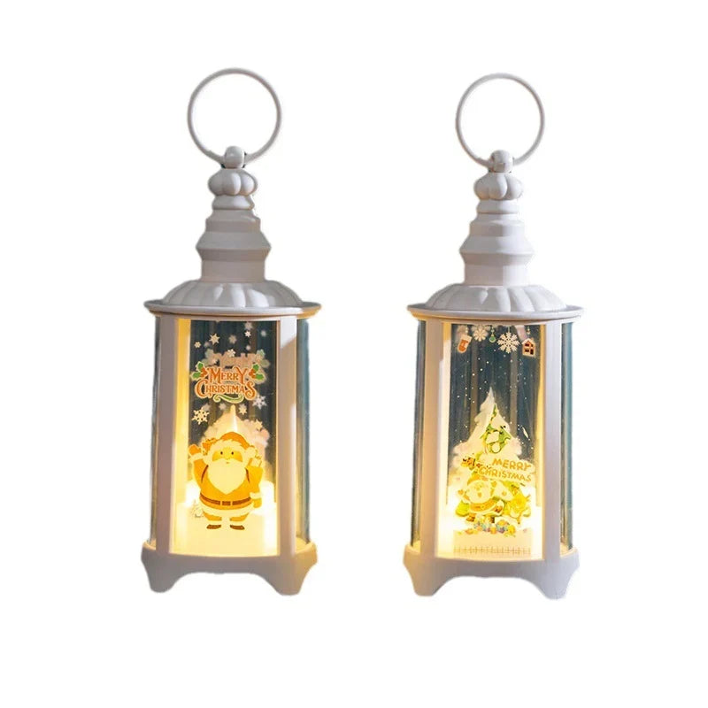 Lantern Christmas Motif Warm LED Weather-Resistant