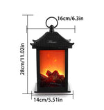 Lantern Flameless Flickering LED USB & Battery