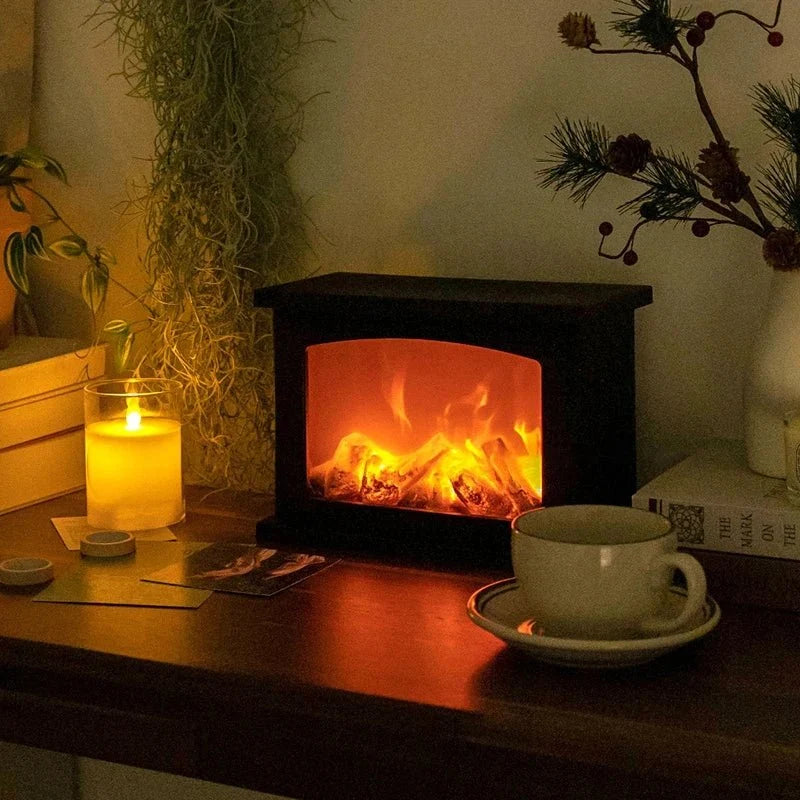 Lantern Flameless Flickering LED USB & Battery