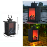 Lantern Flameless Flickering LED USB & Battery