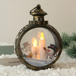 Lantern Flickering LED Energy-Efficient Indoor & Outdoor
