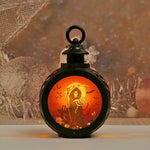 Lantern Skeleton Motif Integrated LED Indoor Outdoor