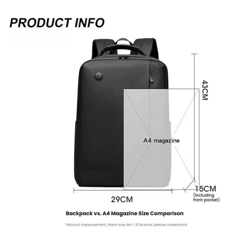 Laptop Backpack 900D Waterproof Lightweight Fits 14-Inch