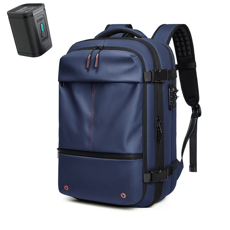 Laptop Backpack Expandable Vacuum Compression Water-Repellent 17.3-Inch Compartment
