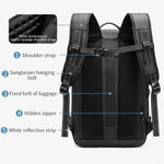Laptop Backpack Expandable Vacuum Compression Water-Repellent 17.3-Inch Compartment