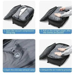 Laptop Backpack Expandable Vacuum Compression Water-Repellent 17.3-Inch Compartment