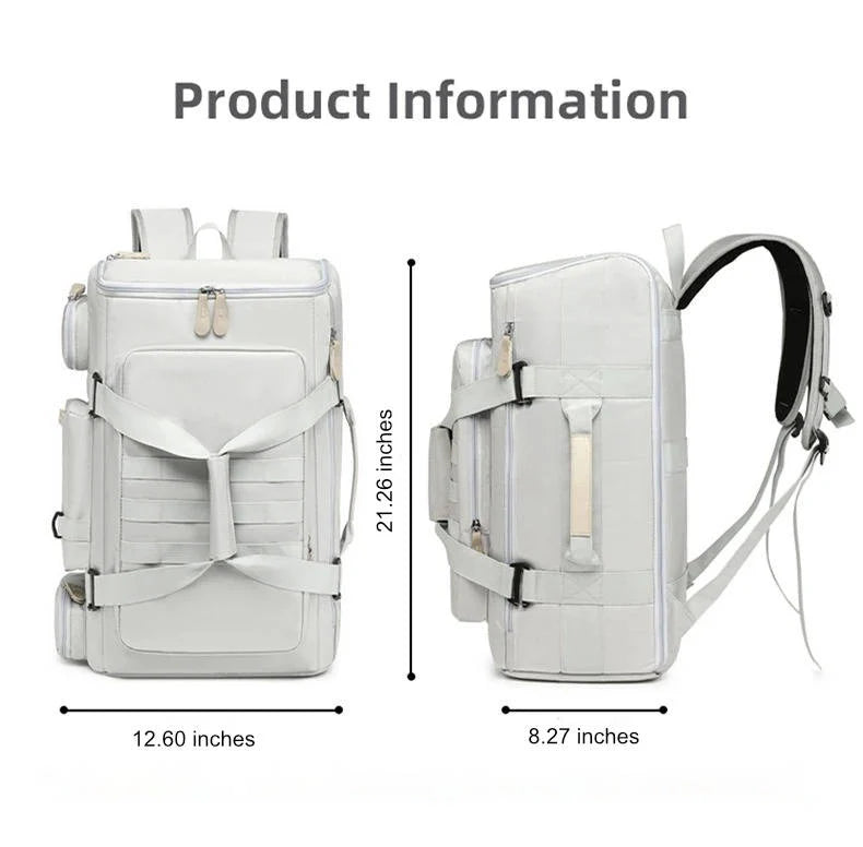 Laptop Backpack Water-Resistant Oxford Fits 16-Inch Anti-Theft