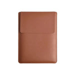 Laptop Sleeve PU Leather Plush Lining Mouse Pad Function