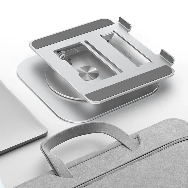 Laptop Stand 360° Rotating & Height-Adjustable Aluminum Non-Slip