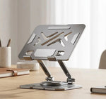 Laptop Stand Height-Adjustable & 360° Rotating Foldable Aluminium Alloy