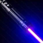 Laser Flashlight Blue Adjustable Focus Fire Starter