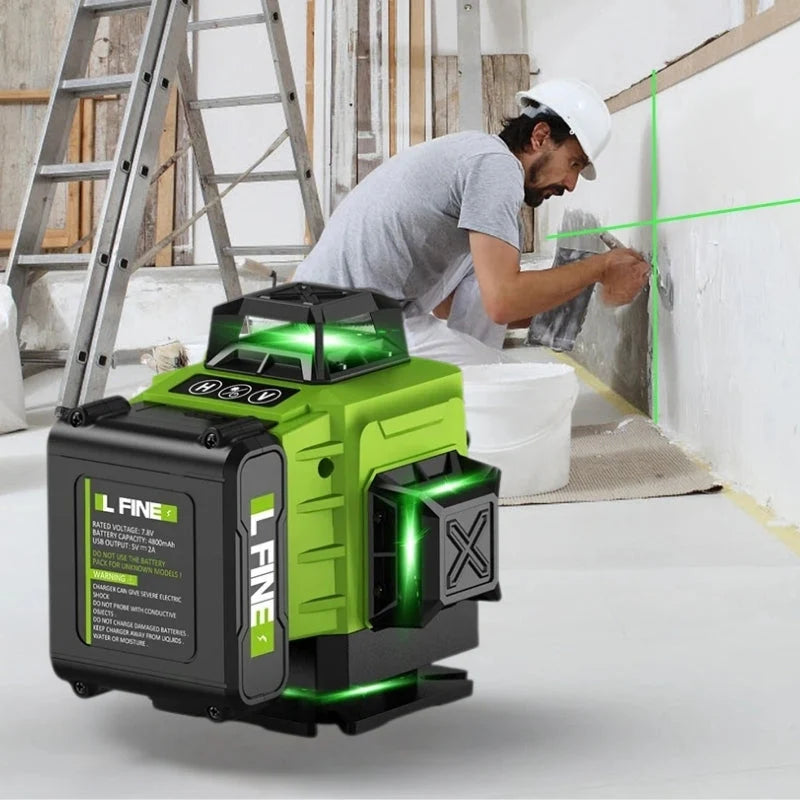 Laser Level 16-Line 360 Degree Bluetooth App Control